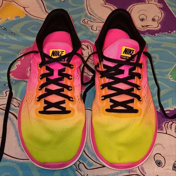 2016 Nike Flex Vintage Running Shoes Sneakers - Picture 5 of 9